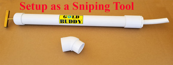 GOLD BUDDY Magnum Dual-Tool Gravel Pump & Sniping Tool