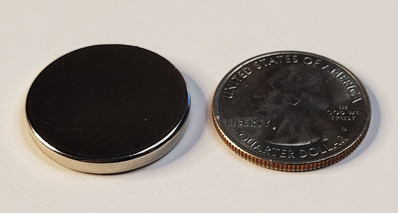 1-inch x 1/8th inch Super Magnet
