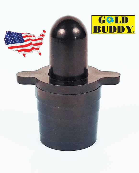 Gold Buddy Top Hat Black Sand Magnet