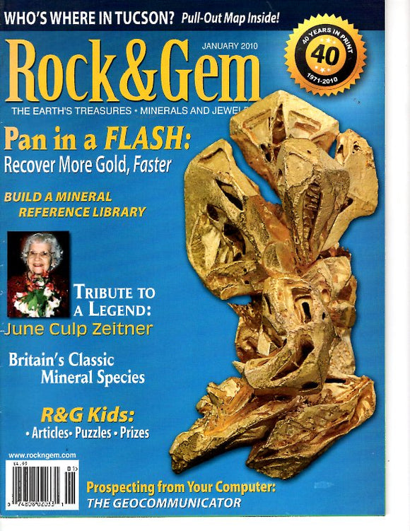 Rock & Gem Magazine January 2010