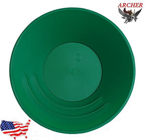 Archer 10 inch Gold Pan (Green)