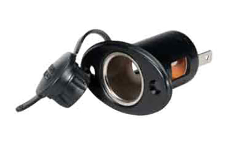12 Volt Cigarette Style Panel Socket