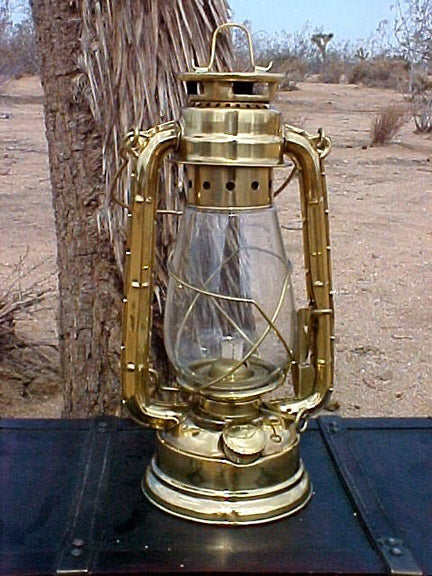 Brass Lantern / Hurricane Lamp